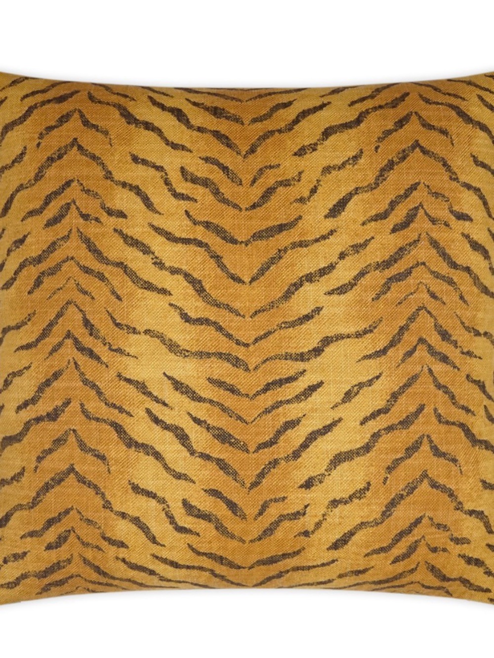 D.V. KAP Home Ruolan Saffron Pillows Feather/Down insert set of two